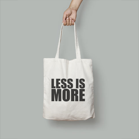 More or Less Tote Bag